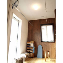 洗濯干し場兼、家事室